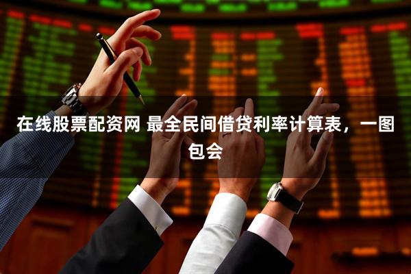 在线股票配资网 最全民间借贷利率计算表，一图包会